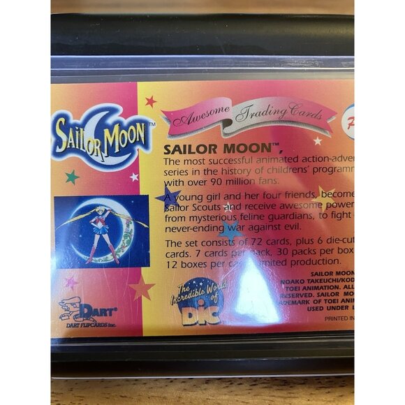1997 Dart SAILOR MOON #P2 Awesome Trading Cards PROMO - Picture 7 of 9